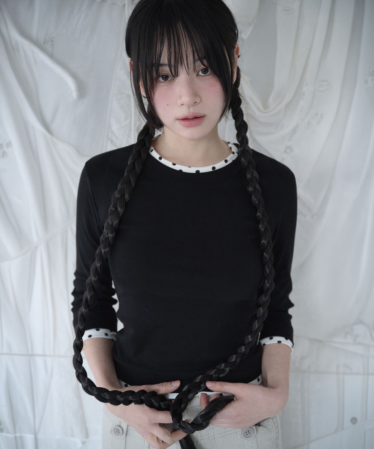 미레코(MIRECO) MINI DOT TRIM T BLACK