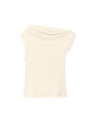 TILT DRAPE TOP (BEIGE)