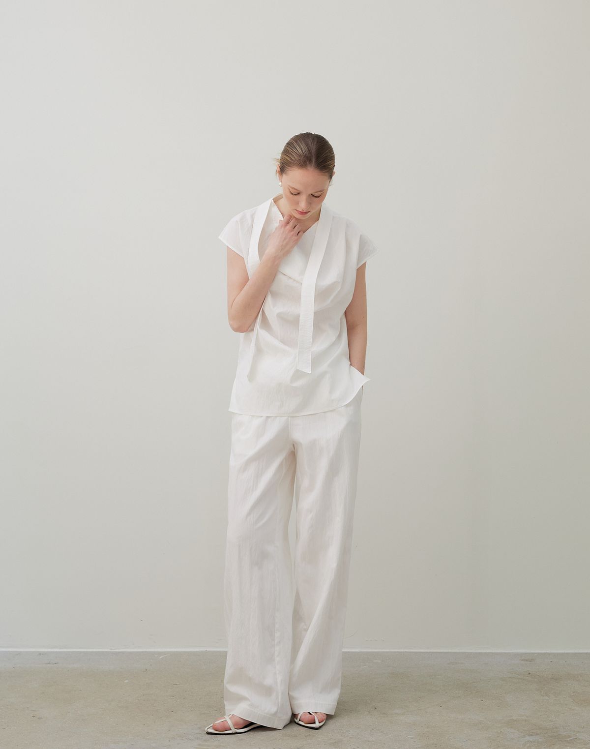 누토프(NUTOFFE) Er Pants_Ivory