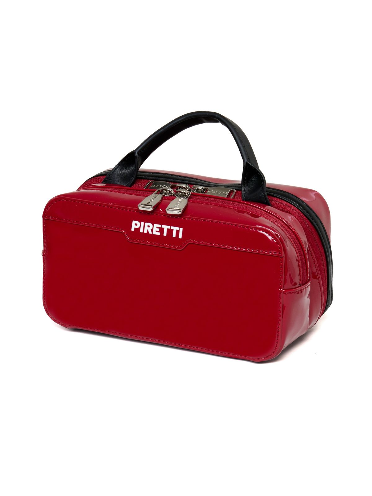 피레티(PIRETTI) 시그니처 뉴우먼 파우치백_Red