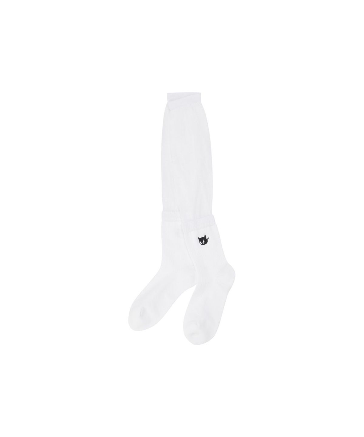 왁(WAAC) Women See-through Socks WGLCX26214WHX