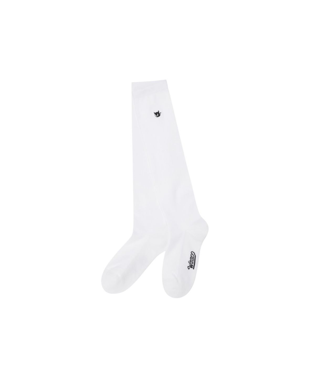 왁(WAAC) Women Mini WAACKY Knee Socks WGLCX26215BKX