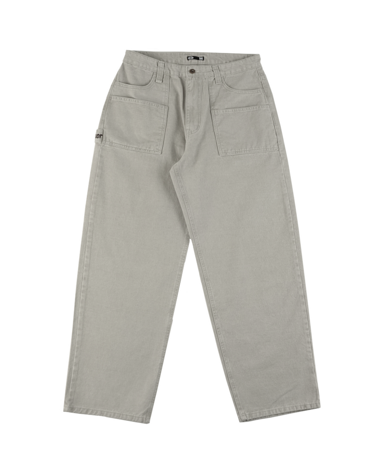 Hitchhiker Belt Loop Cotton Pants Beige