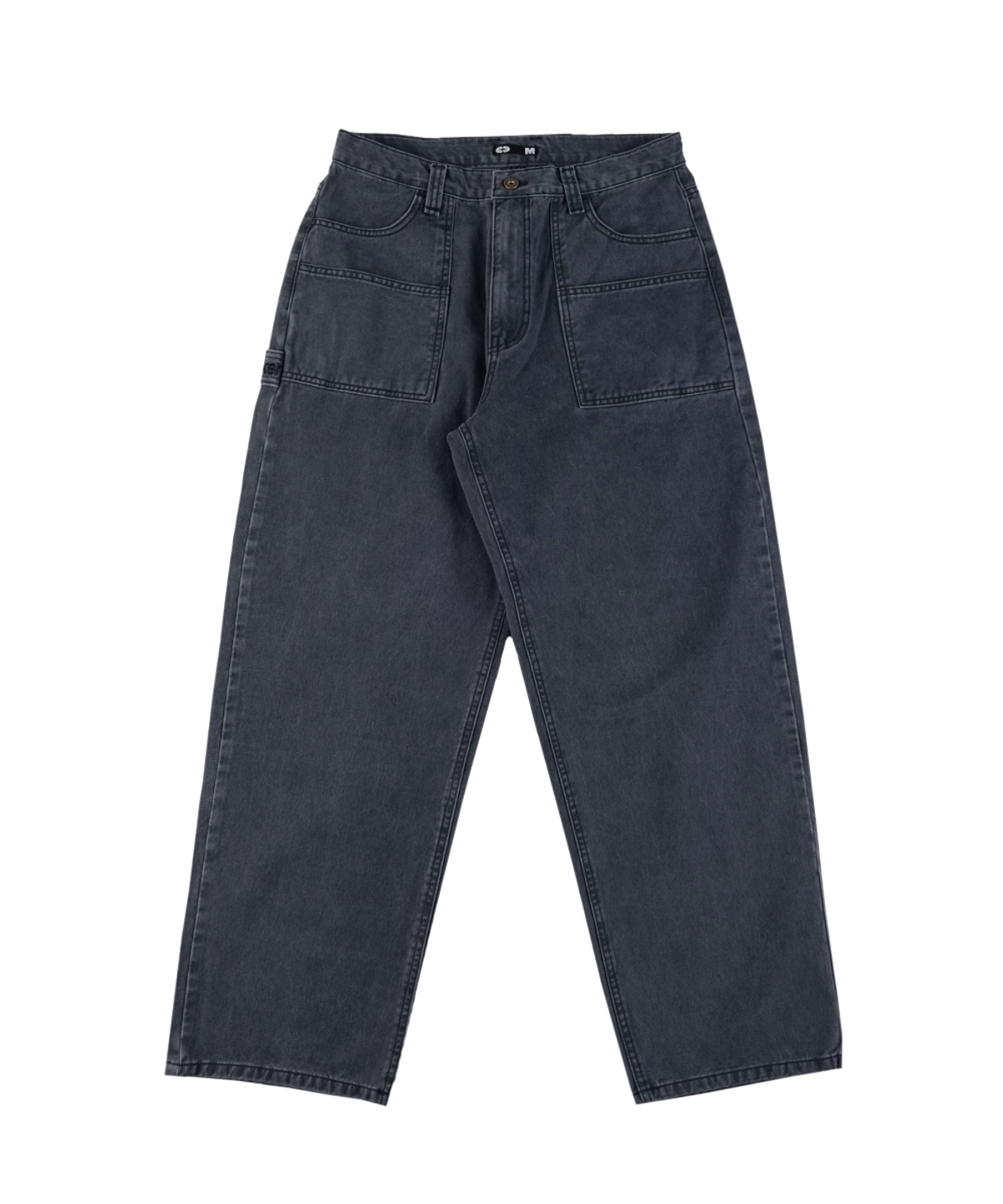 이알티알(ERTR) Hitchhiker Belt Loop Cotton Pants Navy