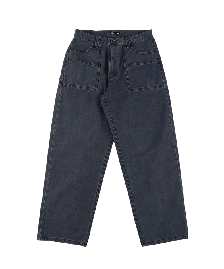 Hitchhiker Belt Loop Cotton Pants Navy