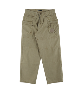 Multi Pocket Cargo Pants Beige