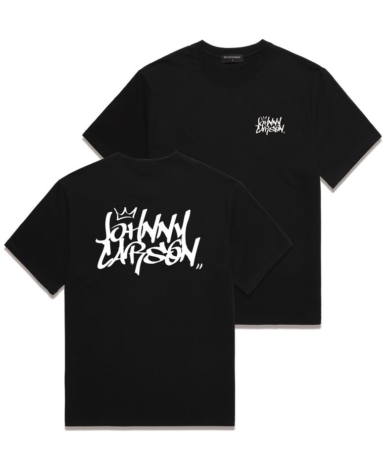 Classic Graffiti Logo 반팔티셔츠 (JCSS102) 블랙/화이트