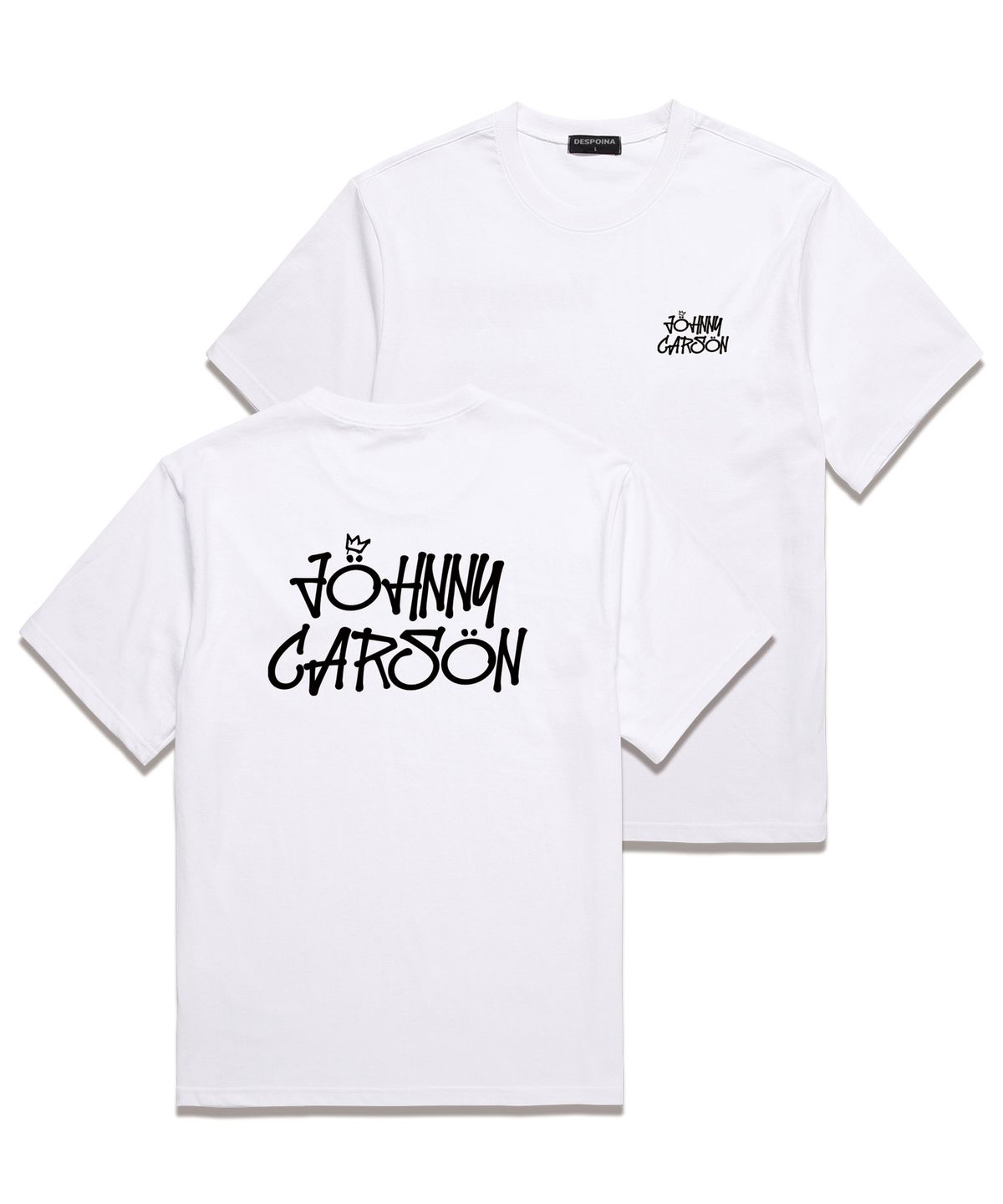 자니카슨(JOHNNY CARSON) Urban Crown  반팔티셔츠 (JCSS103) 화이트