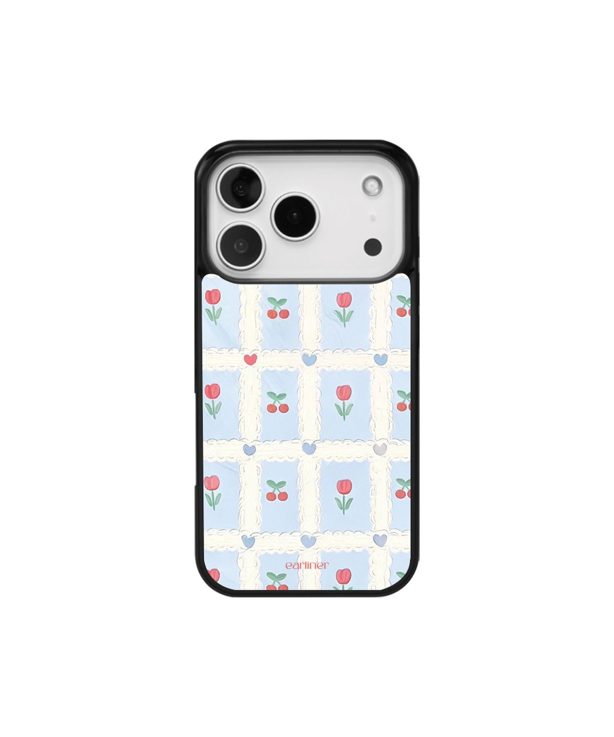 얼리너(EARLINER) [made] vintage tulip cherry bumper case (+맥세이프 케이스)