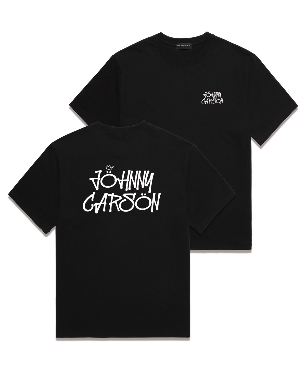 자니카슨(JOHNNY CARSON) Urban Crown  반팔티셔츠 (JCSS103) 블랙