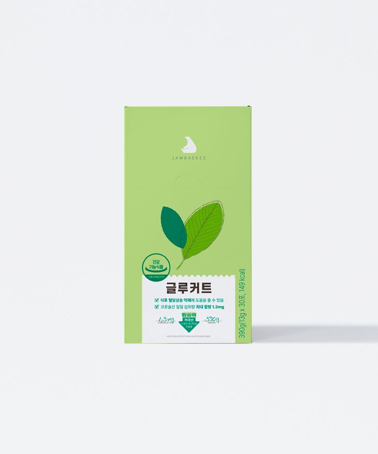 잠백이 글루커트 식후 혈당 케어 바나바잎추출물 30포