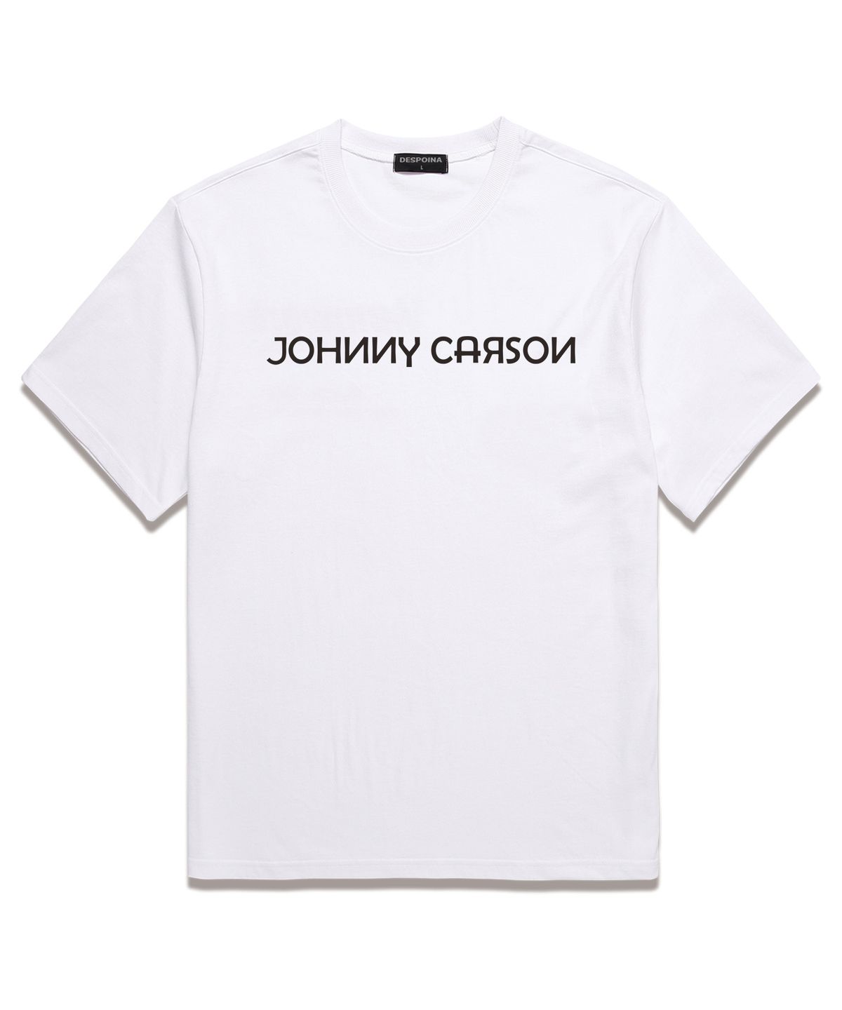 자니카슨(JOHNNY CARSON) SIMPLE LOGO 반팔티셔츠 (JCSS106) 화이트