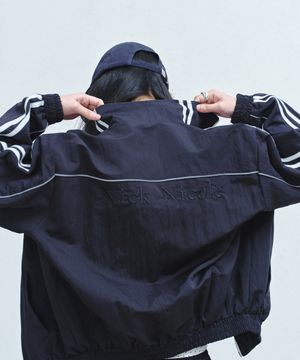 NYLON BLOUSON JUMPER_NAVY