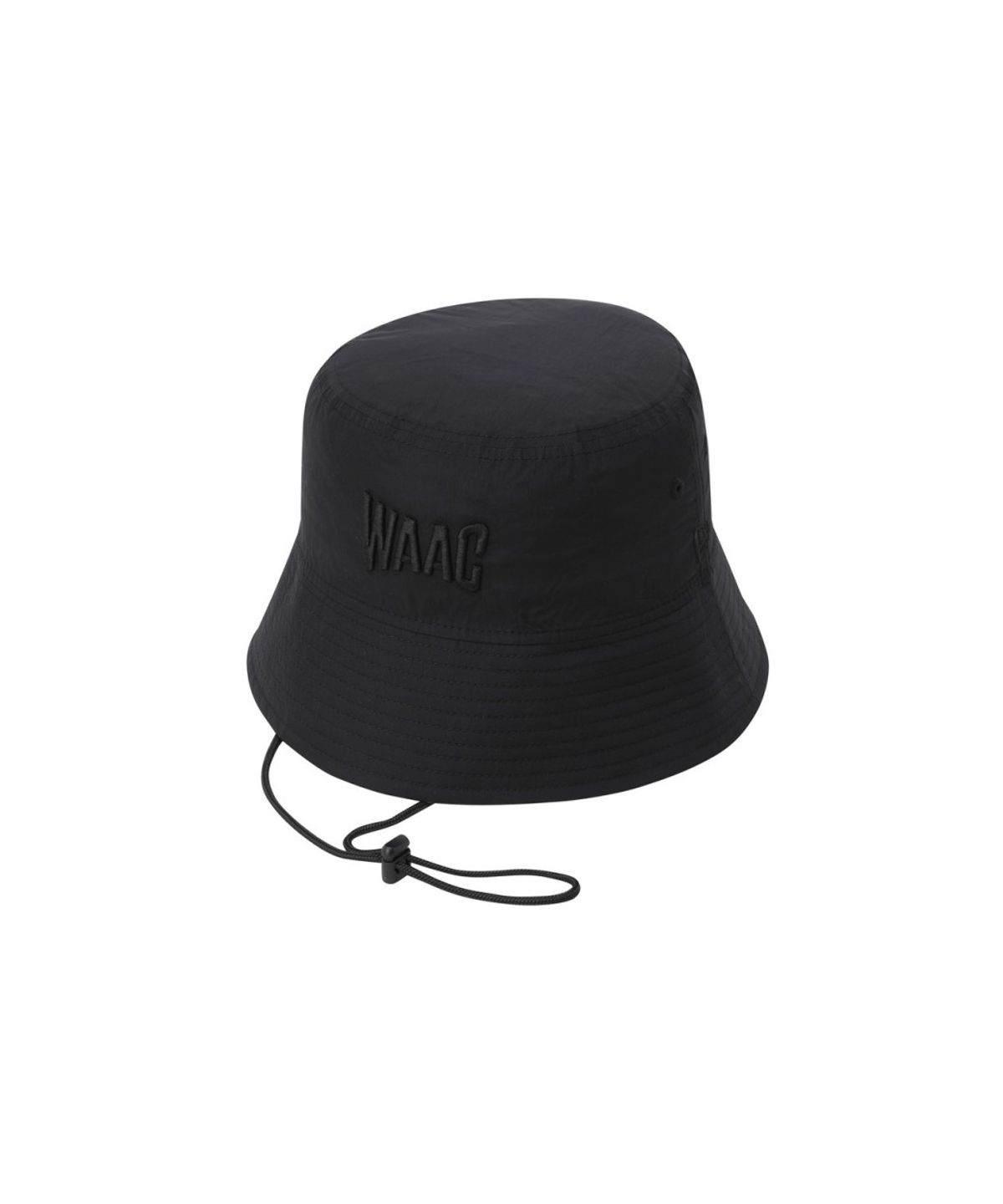 왁(WAAC) NEW ERA NYLON METAL SAILOR BRIM BUCKET HAT WGRCX26282BKX