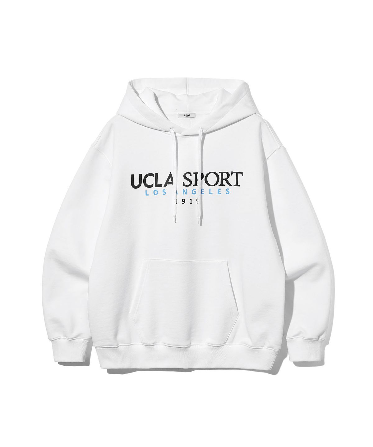 유씨엘에이(UCLA) 남녀공용 UCLA SPORT 오버핏 후드[WHITE](UC2LT41)