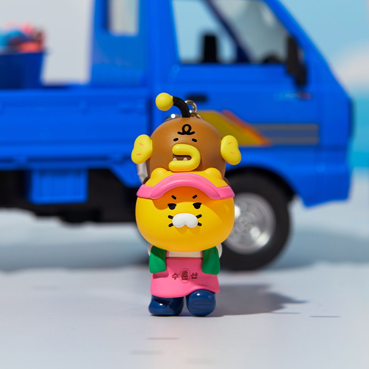 카카오프렌즈(KAKAO FRIENDS) 춘수산 피규어 키링 사장님_프렌즈