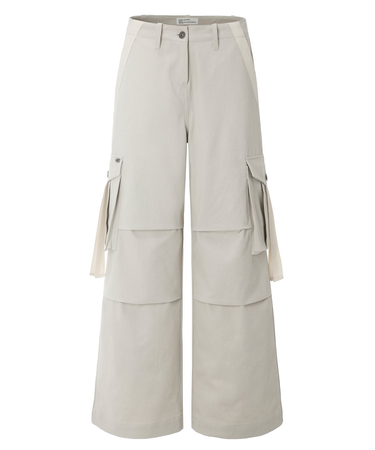 이네기(INEGI) Archive Strap Cargo Pants (ver.2) (beige)