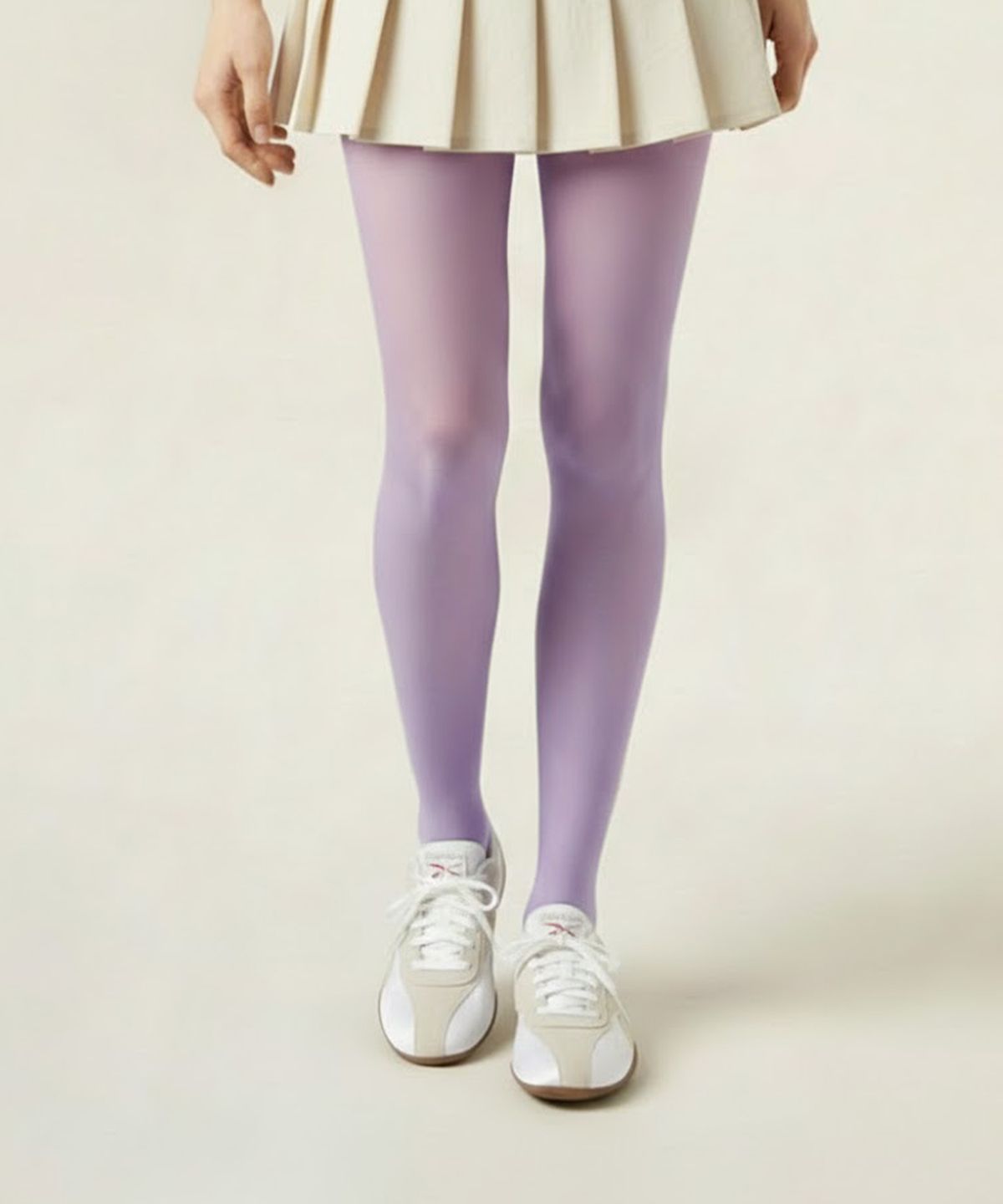 로맨틱타이거(ROMANTIC TIGER) color sheer tights (dark purple)