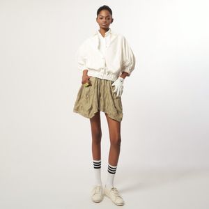 AW61JO08_볼륨슬리브 밴딩 점퍼_오프화이트