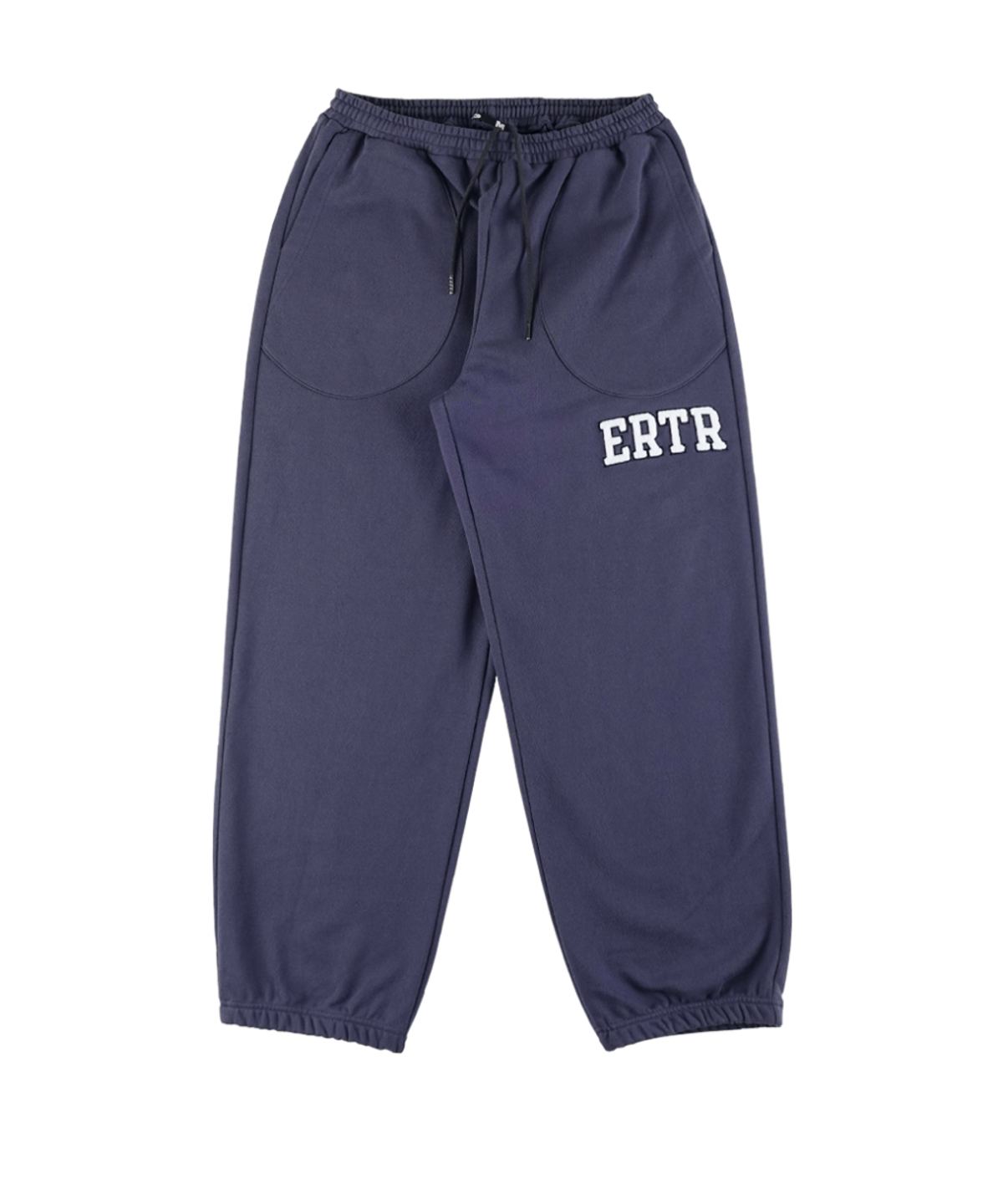이알티알(ERTR) Thumbs Up Girl Boucle Jogger Pants Navy