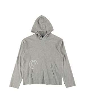 Waffle Hoodie Grey