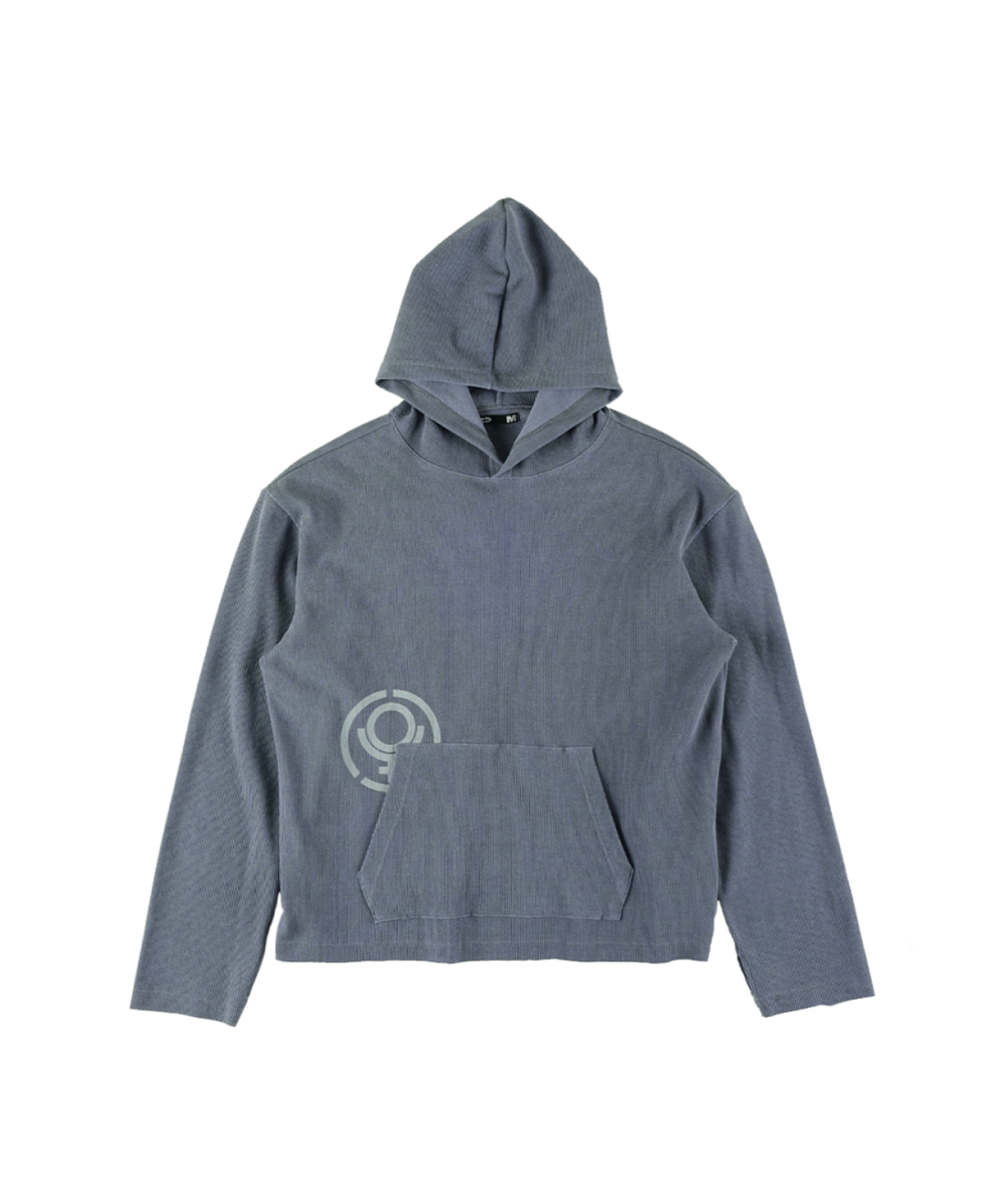 이알티알(ERTR) Waffle Hoodie Blue