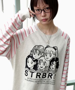 Strawberry EP3 Raglan LS-T [Oatmeal]