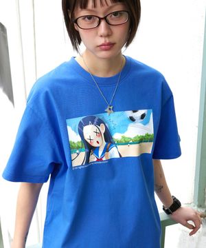 SS-Ouch T-shirt [Blue]
