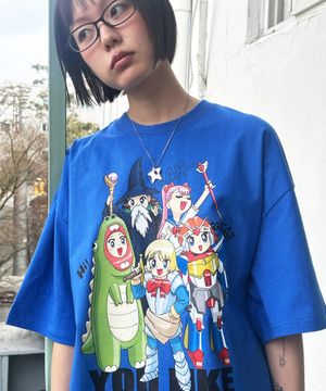 Cosplay Overfit T-shirt [Blue]