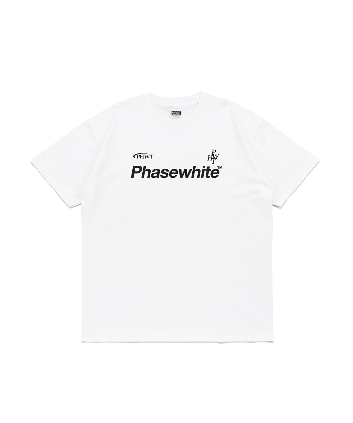 페이즈화이트(PHASEWHITE) [PHASE_0] EMBLEM TEE_WHITE / 8802026-ST10