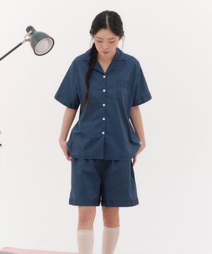 퓨어시트 블루디즐 반팔 잠옷 세트