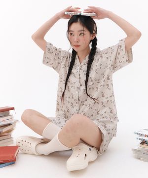 드리미두들스 괴도토끼 반팔 잠옷 세트