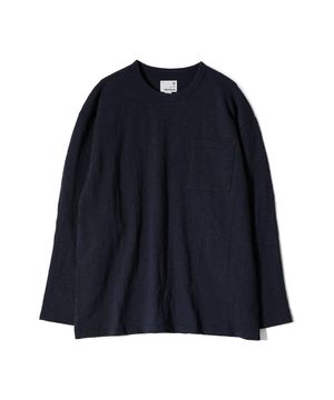 Lawrence Slub Pocket T-shirt Navy
