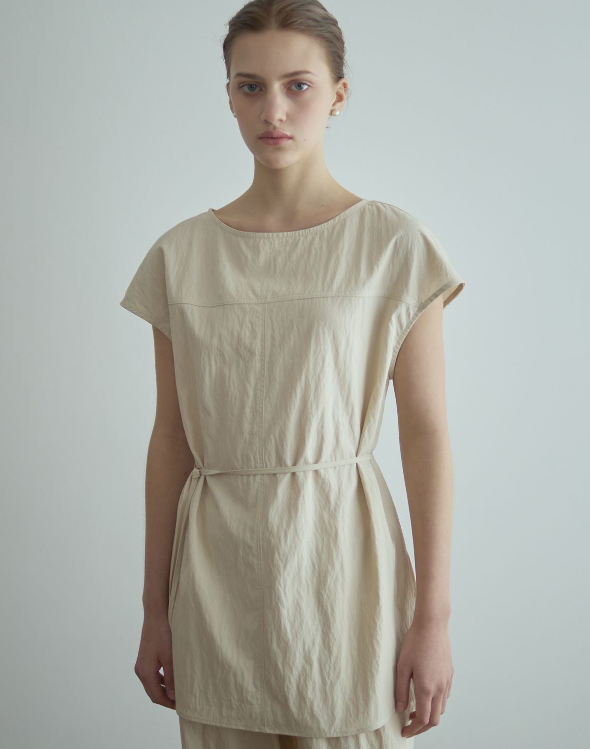 누토프(NUTOFFE) Moment Blouse_Beige