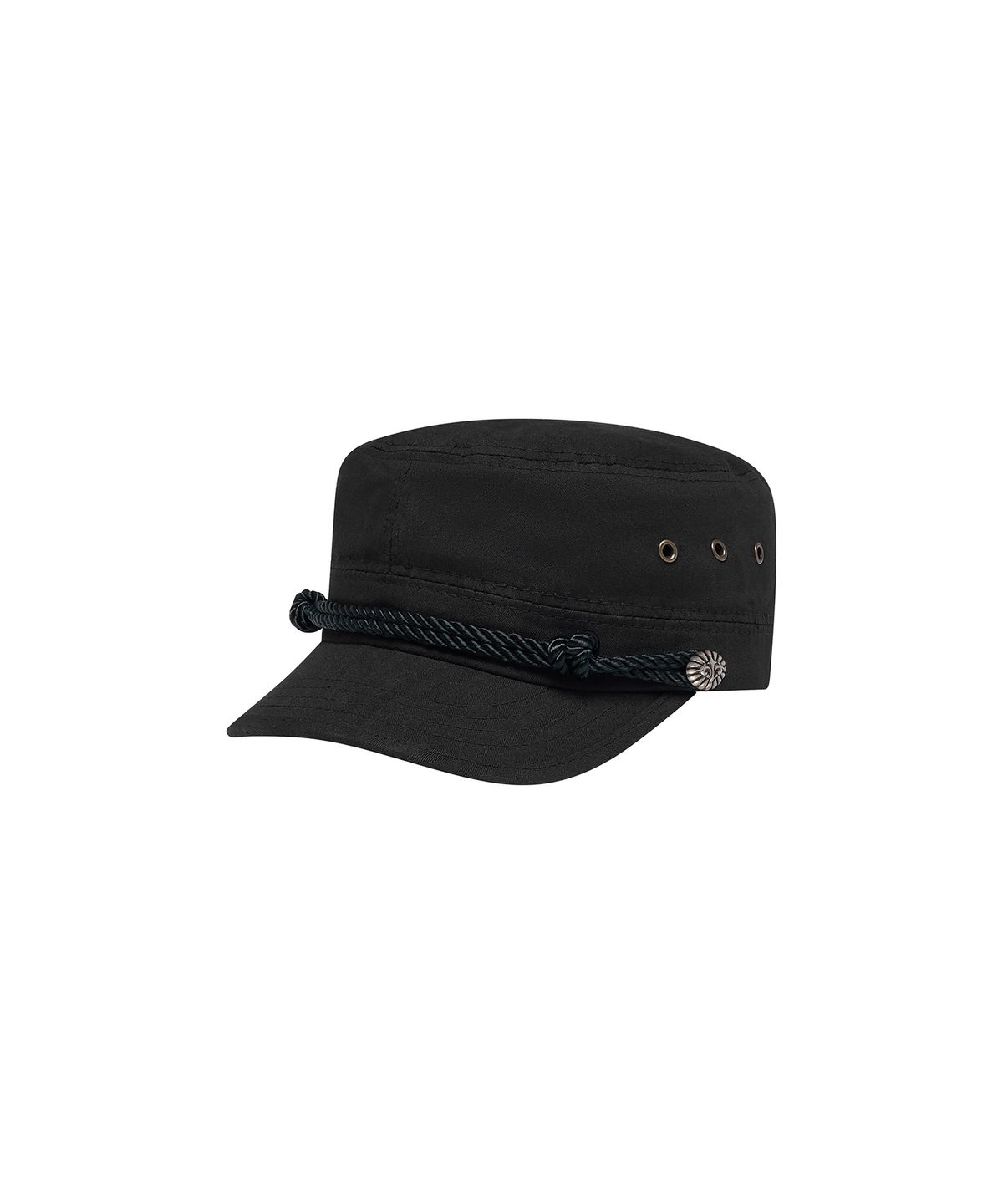 레씨토(LECYTO) Tailored Rope Cadet Cap_[Black]