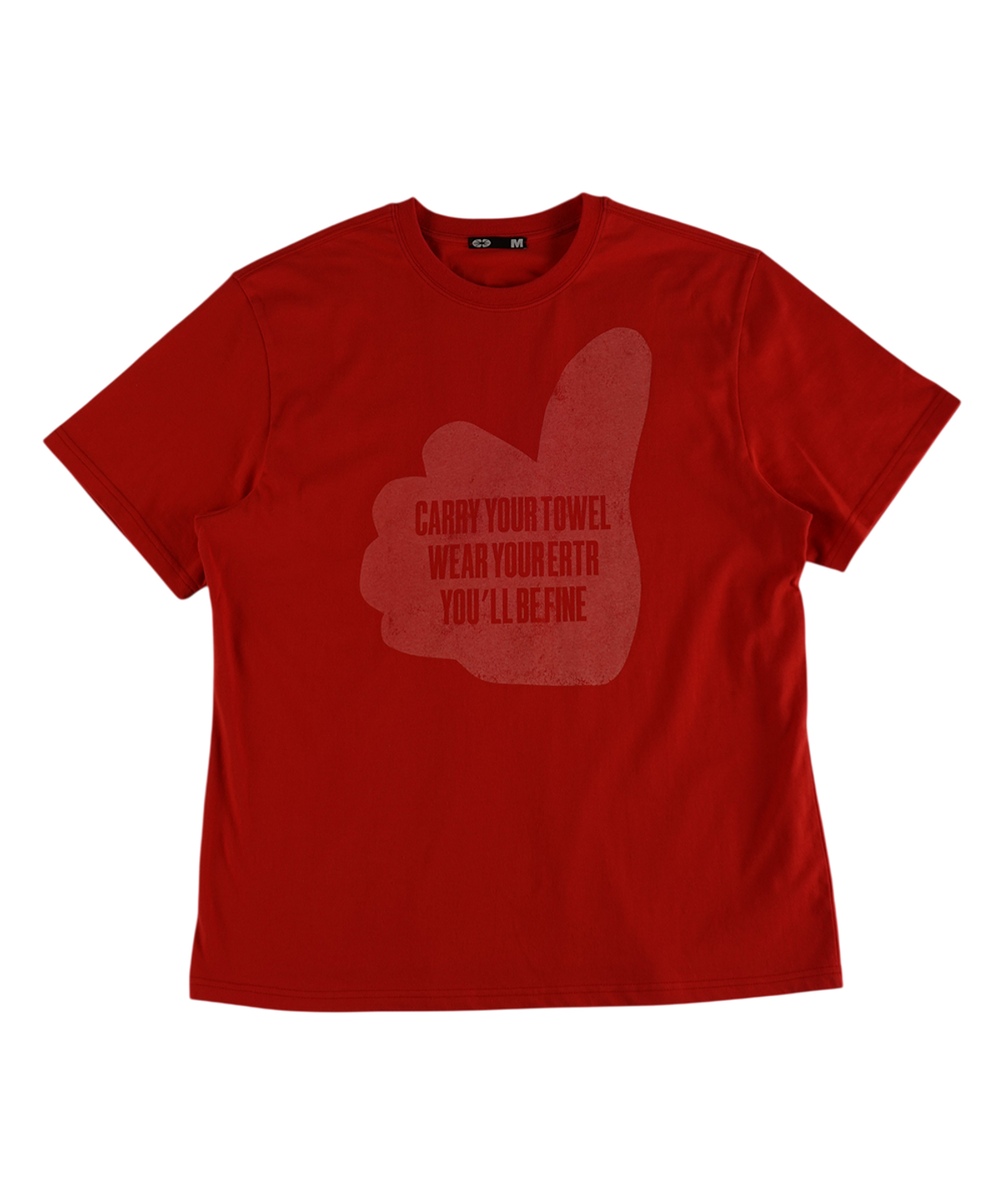이알티알(ERTR) Thumbs Up T-Shirt Red