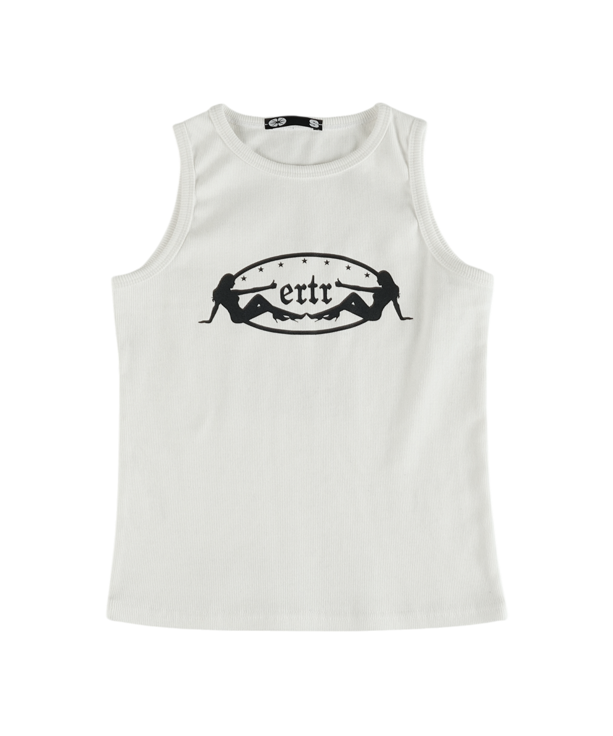 이알티알(ERTR) Thumbs Up Girl Sleeveless White