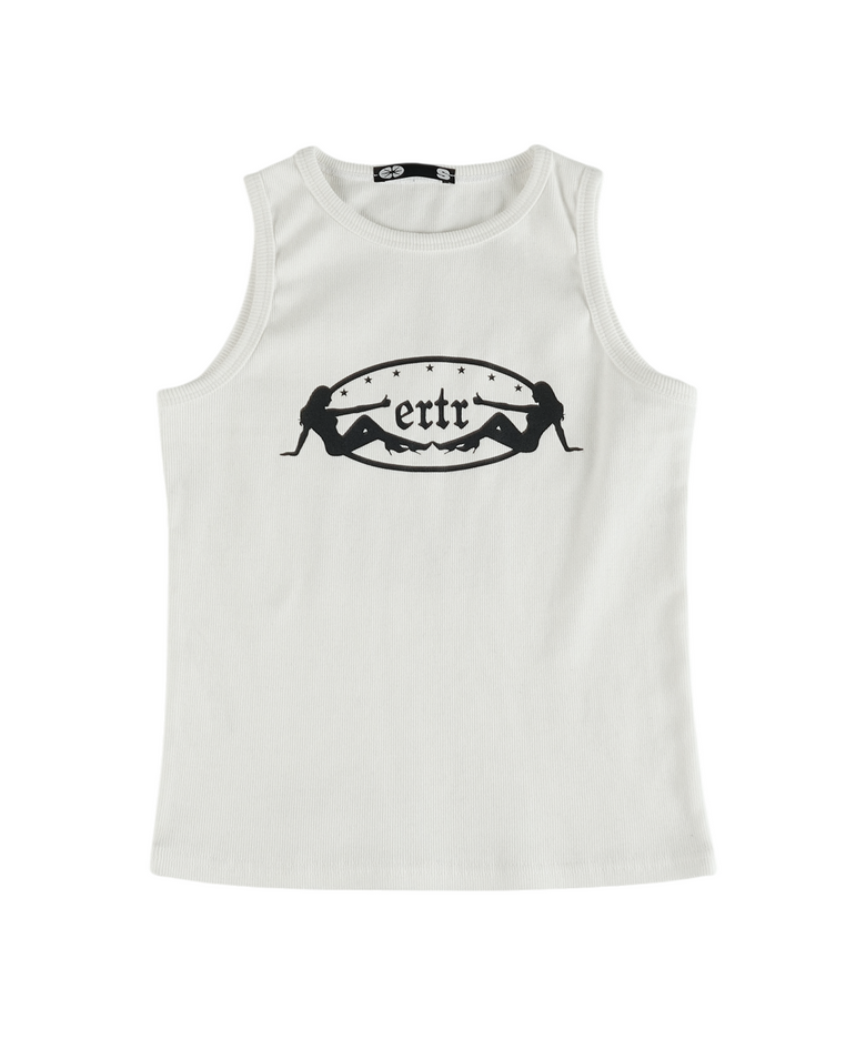 Thumbs Up Girl Sleeveless White