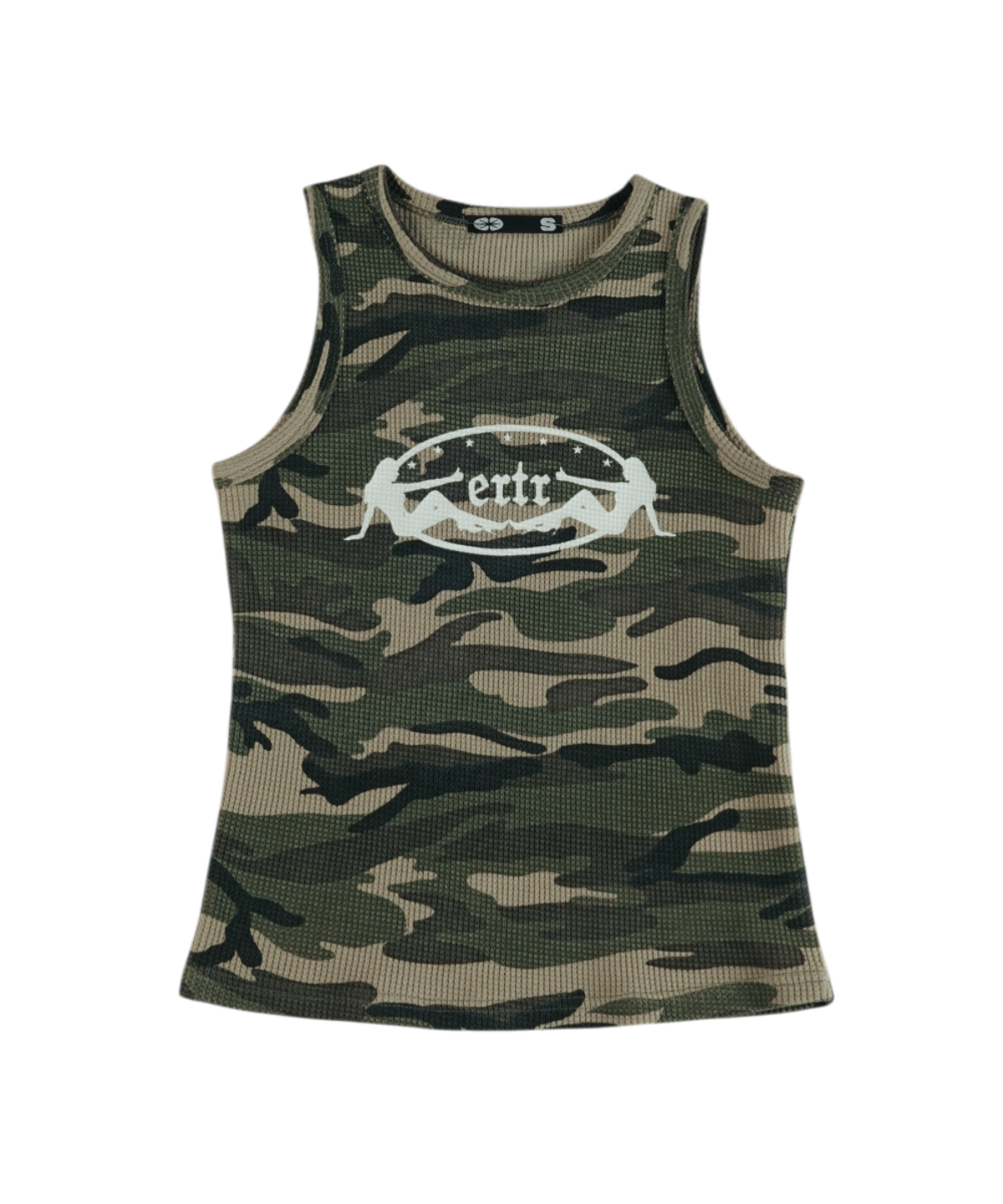 이알티알(ERTR) Thumbs Up Girl Sleeveless Camo