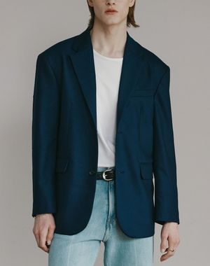 해리슨 울 싱글 블레이저 [네이비]