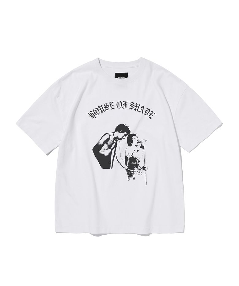 ROCK CROPPED TEE [WHITE]