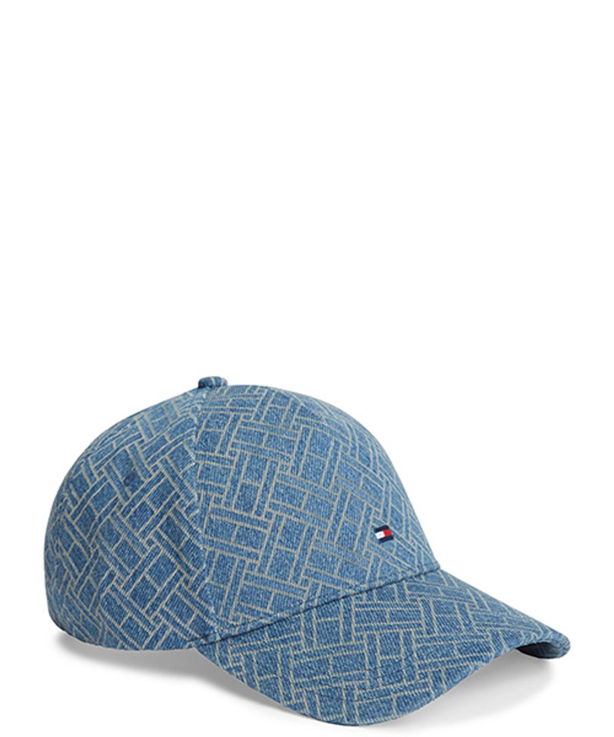 타미힐피거(TOMMY HILFIGER) 플래그 모노그램 데님 볼캡 (T22G1AHT051WT10GY)