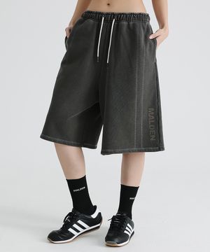 피그먼트 우먼 버뮤다 팬츠 7부