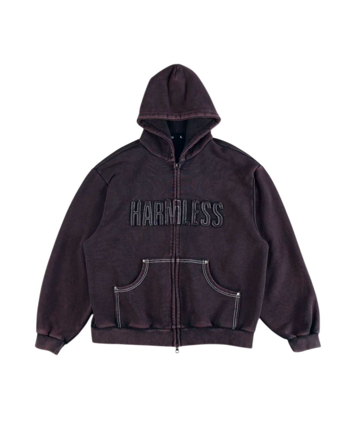 이알티알(ERTR) Harmless Hoodie Zip Up Blue