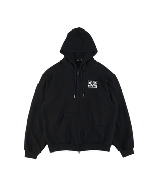 Essential Training Hoodie Zip Up Black