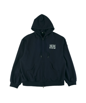 Essential Training Hoodie Zip Up Navy