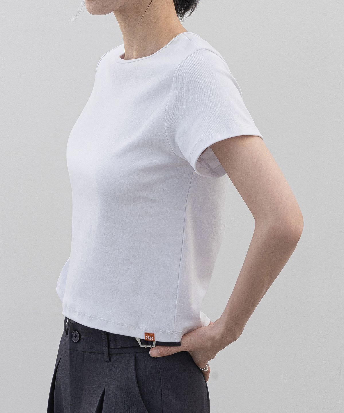 논앤논(NON AND NON) NON STANDARD COTTON  T-SHIRT_N6STS0400