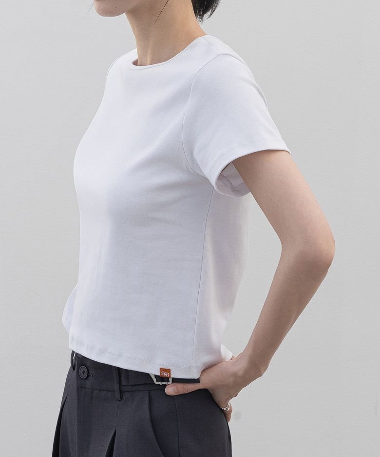 NON STANDARD COTTON  T-SHIRT_N6STS0400