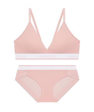 올데이 볼륨일체형 브라렛 햄팬티 세트