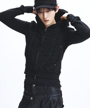 Hussar Loop Zip-Up Hoodie_[Black]